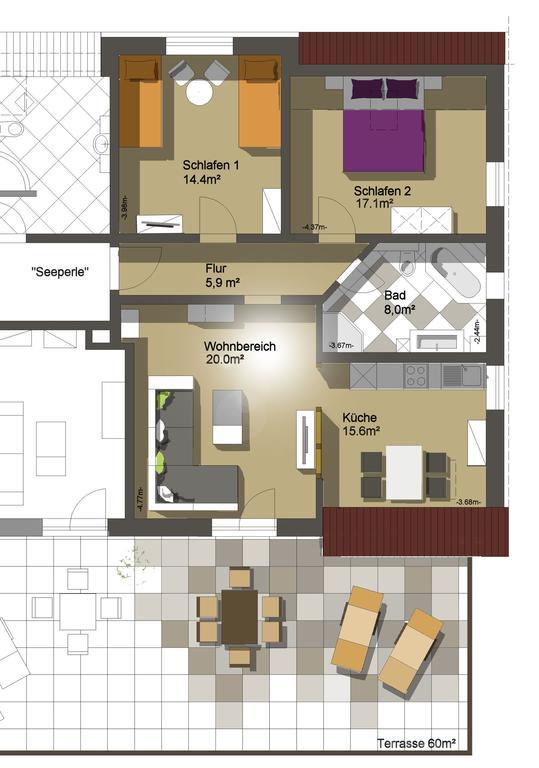 Ferienwohnung Seeperle Wettelrode Екстериор снимка